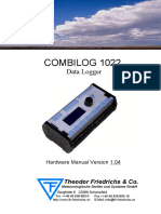 KippZonen Manual Datalogger COMBILOG1022 V104 PDF