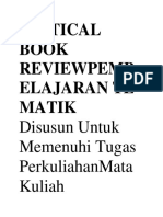 Critical Book Reviewpembelajaran