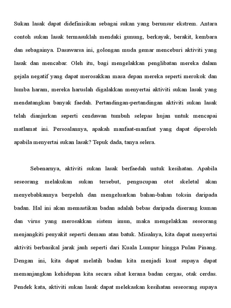 Faedah Menyertai Sukan Lasak Voooty