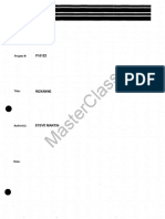 Roxanne MasterClass PDF