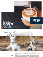 Basic Coffee Class