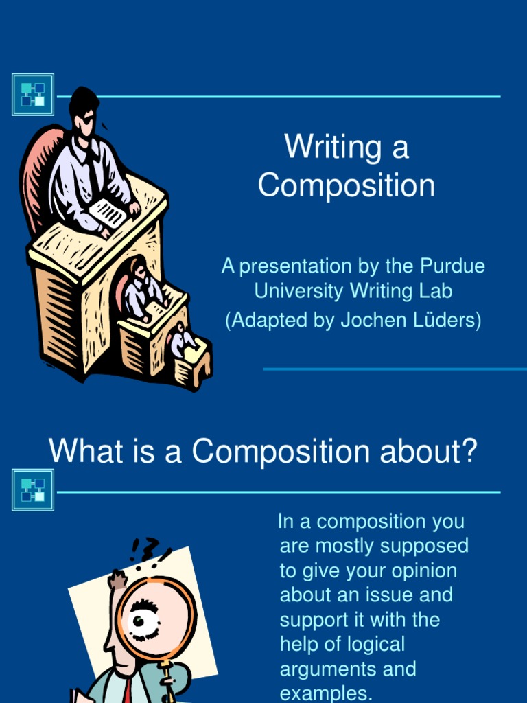 How to Write a Composition Guide | PDF | General Fiction