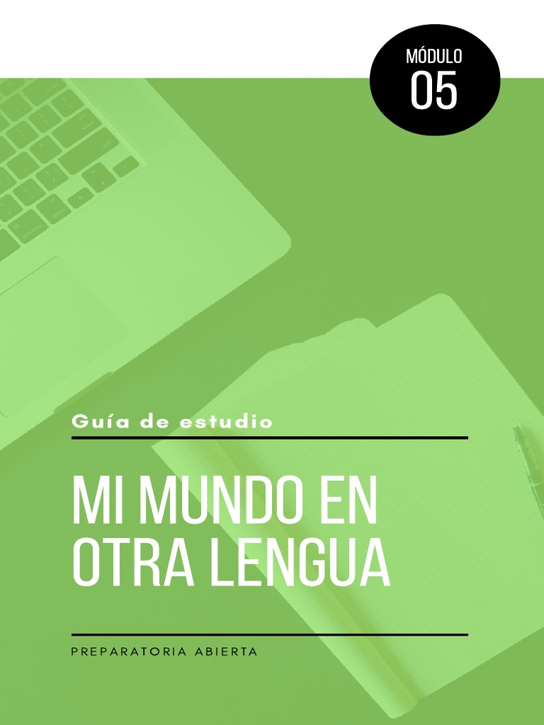 Módulo 5: Mi Mundo en Otra Lengua | PDF | Verbo | Comunicación