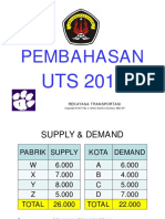 Pembahasan Uts Transportasi