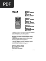 Manual de Instrucciones Detector Multigas ALTAIR 5X - ES PDF