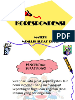 Korespondensi Surat Dinas