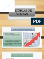 Tecnicas de Ventas