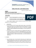 Carta Notarial Nº 001 Ruben Sauñe