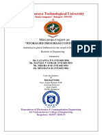 Visvesvaraya Technological University: Mini Project Report On