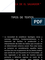  Tipos de Textos