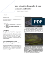 Desarrollo de Una Animación en Blender