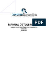 Manual de Tolerancias Colombia v2015