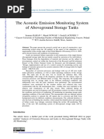 The Acoustic Emission Monitoring System of Aboveground Storage Tanks