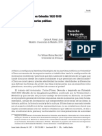 Derecha e Izquierda en Colombia 1920-1936