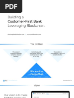 Bank of Hodlers: Building A Customer-First Bank Leveraging Blockchain