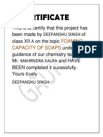 338649206 Foaming Capacity of Soaps Investigatory Projects Chemistry Class 12 Cbse