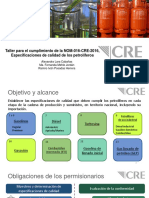 Presentaci N Sobre La NOM 016 Especificaciones de La Calidad de Los Petrol Feros