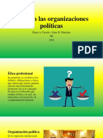 Ética en Las Organizaciones Políticas