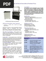 Oil-Solvent Extractables Content Technical Datasheet