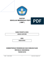 Pelengkap - Rapor - Kelas 7 - 20181 PDF