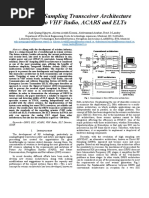 Direct RF Sampling Transceiver Architecture Applied To VHF Radio, Acars and Elts