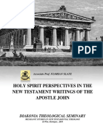 Florian Slate - HOLY SPIRIT PERSPECTIVES IN THE NEW TESTAMENT WRITINGS OF THE APOSTLE JOHN
