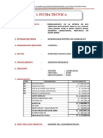 Ficha Técnica de Un Proyecto