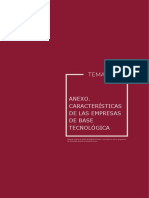 Anexo. Características de Las Empresas de Base Tecnológica PDF