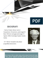 Teori B.F. Skinner 1