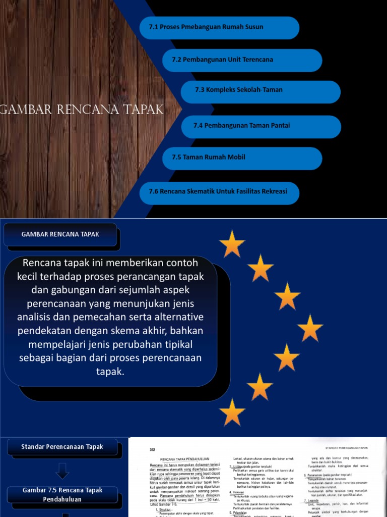 Contoh Gambar Rencana Tapak Bangunan | PDF