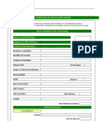 Formulario de Postulacion Laboral