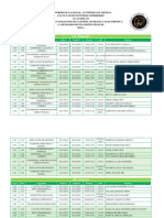 Calendario de exámenes finales UNAM CUAUTITLÁN 2019-1