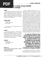 Georges Bataille Sociólogo