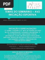 Iniciação Esportiva.temas.av2