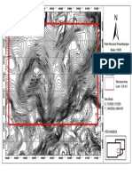 Peta Rencana Penambangan Skala 1:5000: 268 M 278 M 284 M 296 M 288 M