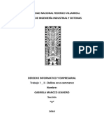 A - Derecho Informático - UNFV - Trabajo 1 - II