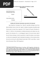 SpaceX Redacted Complaint