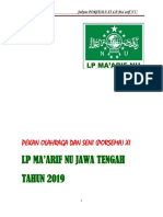 Juknis Lomba Porsema Jawa Tengah 2019 PDF