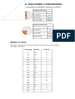 Decimales Fracciones Porcentajesw PDF