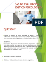 Tecnicas de Evaluacion Psicologicas