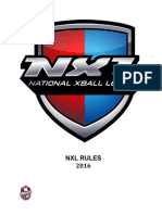 NXL Paintball Rules Summary