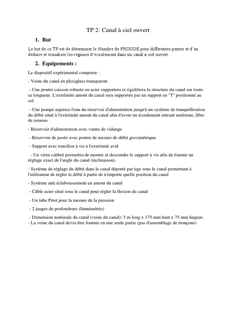 TP 2 | PDF | Ingénierie mécanique | La nature