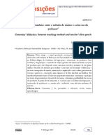 A Didática de Comênio: Entre o Método de Ensino e A Viva Voz Do Professor