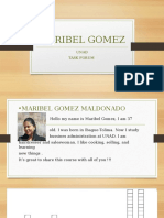 Maribel Gomez: Unad Task Forum