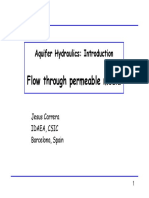 Lec 3 HG OC Hidráulica Acuíferos