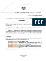 Plantilla Resolucion Directoral Conformación CORA 18-03-19