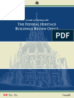 Federal Heritage Buildings Review Office Manual Parks Canada