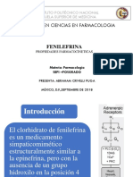 Descripcion de Fenilefrina - Farmacología