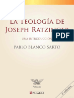 Ratzinger, La Teologia de - Palabra-B PDF