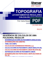 200784-TOPOGRAFIA I - AULA 06 - Levantamentos Regulares (1).pdf